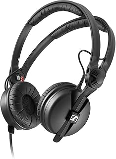 Накладные диджейские наушники Sennheiser Pro Audio Professional HD 25, черные.