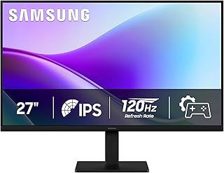 Монитор Samsung 27" S3 (S32GF) FHD с высоким разрешением, частотой обновления 120 Гц, IPS-панелью, функцией защиты глаз и режимом Eye Saver, LS27F320GANXZA, 2025