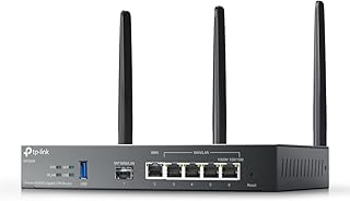 TP-Link ER706W Omada Gigabit AX3000 WiFi 6 VPN роутер | 1x USB 3.0 Поддержка USB-накопителей и резервного копирования LTE с помощью LTE-модема | Поддержка Omada Mesh | Простая настройка