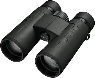 Бинокль Nikon PROSTAFF P3 8x42 | Водонепроницаемый, защищенный от запотевания, полноразмерный бинокль с резиновым покрытием, широким полем зрения и большим выносом окуляра | Официальная модель Nikon USA