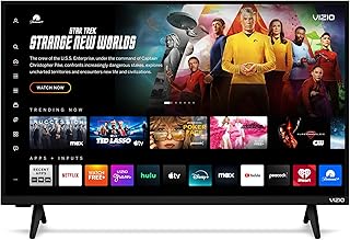 Смарт-телевизор VIZIO 40 дюймов Full HD 1080p с поддержкой DTS Virtual: X, Alexa, Google Cast и Bluetooth для наушников (VFD40M-08, новая модель).