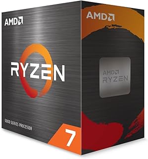 Процессор AMD Ryzen 7 5700X, 8-ядерный, 16-поточный, разблокированный, для настольных компьютеров.
