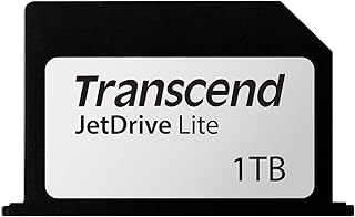 Transcend 1TB JDL330, карта расширения для MacBook M4 Pro 2024, 2023, 2021, облегченная конструкция, скорость до 95 МБ/с, JetDrive Lite 330 - TS1TJDL330