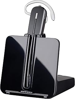 Plantronics - Беспроводная DECT-гарнитура CS540 (Poly) - Одноушная (моно) трансформируемая (3 варианта ношения) - Подключается к настольному телефону - Микрофон с шумоподавлением