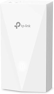 TP-Link EAP655-Wall | Беспроводная гигабитная точка доступа Omada True WiFi 6 AX3000, настенная панель | Высокая эффективность | Бесперебойный роуминг | Сквозная передача PoE | Несколько вариантов контроллеров SDN | Удаленное и мобильное управление