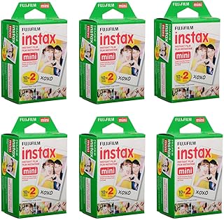 Фотопленка мгновенного действия Fujifilm Instax Mini (6 двойных упаковок, всего 120 снимков) для камер Instax.