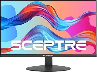 Sceptre IPS 27-дюймовый бизнес-монитор 1080p 75 Гц с HDMI, VGA и встроенными динамиками, цвет «Черный», 2020 год (E275W-FPT), 27 дюймов, IPS, 75 Гц