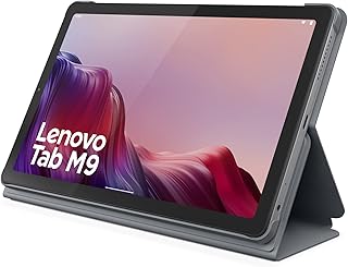 Lenovo Tab M9-2023 — Планшет — Длительное время автономной работы — 9-дюймовый HD-экран — Фронтальная камера 2 Мп и тыловая камера 8 Мп — 3 ГБ памяти — 32 ГБ встроенной памяти — Android 12 или более поздняя версия — Чехол-книжка в комплекте, серый