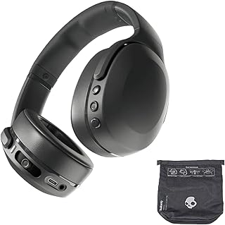 Комплект беспроводных наушников Skullcandy Crusher EVO с шумоподавлением — черные.