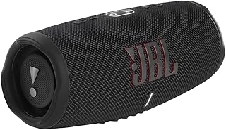 JBL CHARGE 5 — портативная водонепроницаемая (IP67) Bluetooth-колонка с USB-выходом для зарядки от повербанка, 20 часов воспроизведения, функция JBL Partyboost (черная)