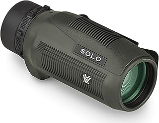 Монокуляр Vortex Optics Solo 10x36 — зажим для крепления аксессуаров, регулируемый наглазник, линзы с полным многослойным просветлением, резиновое покрытие, нескользящая рукоятка, защита от запотевания, водонепроницаемость — неограниченная, безусловная гарантия.