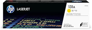 Желтый тонер-картридж HP 131A для принтеров HP | Совместим с принтерами серий: LaserJet Pro 200 color M251, LaserJet Pro 200 color MFP M276 | CF212A