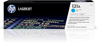 Голубой тонер-картридж HP 131A для принтеров HP | Совместим с цветными принтерами LaserJet Pro 200 M251 и LaserJet Pro 200 MFP серии M276 | CF211A