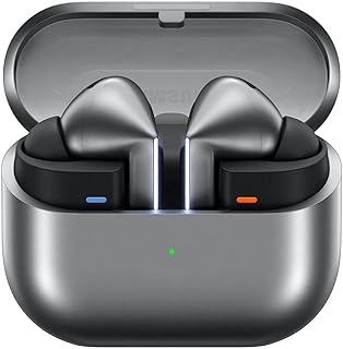SAMSUNG Galaxy Buds3 Pro (2024, ANC) Водонепроницаемые, с ИИ-переводчиком в реальном времени, беспроводные Bluetooth 5.4, Hi-Fi, шумоподавление, сенсорное управление, международная модель R630 (серебристый)
