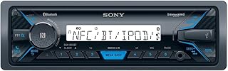 Sony DSXM55BT Bluetooth морской цифровой медиаресивер, поддержка SiriusXM, однодиновая магнитола.
