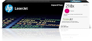 Картридж с тонером HP 218X пурпурного цвета повышенной емкости | Совместим с цветными принтерами Laserjet Pro 3201 и MFP 3301 серии | W2183X