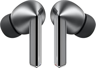 Наушники SAMSUNG Galaxy Buds 3 Pro AI True Wireless Bluetooth, шумоподавление, оптимизация звука, переводчик в реальном времени, улучшенная конструкция для комфортной посадки. Латиноамериканская версия (серебристый).