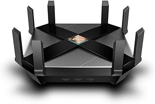 TP-Link AX6000 WiFi 6 роутер (Archer AX6000) - беспроводной игровой роутер 802.11ax с 8 потоками, 2,5G WAN, 8 гигабитными портами LAN, MU-MIMO, четырехъядерный процессор 1,8 ГГц.