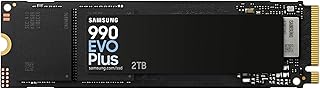 SSD-накопитель Samsung 990 EVO Plus 2 ТБ, PCIe Gen 4x4, Gen 5x2 M.2 2280, скорость до 7250 МБ/с, расширенный накопитель для ПК/ноутбуков, технология HMB и интеллектуальная технология Turbowrite 2.0, (MZ-V9S2T0B/AM)