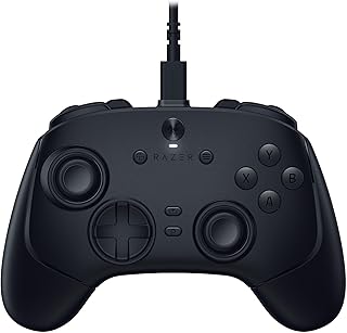 Проводной игровой контроллер Razer Wolverine V3 Tournament Edition 8K для ПК: частота опроса 8000 Гц, стики TMR со сменными колпачками, эргономичный дизайн, 6 переназначаемых кнопок, быстрые триггеры, черный цвет.
