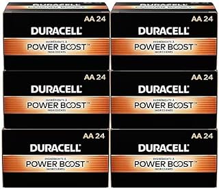 Щелочные батарейки DURACELL MN1500BKD с медным колпачком, типоразмер AA, 144 шт./шт.