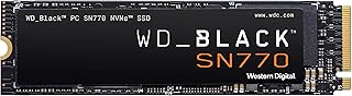 WD_BLACK 2TB SN770 NVMe Internal Gaming SSD Solid State Drive - Gen4 PCIe, M.2 2280, Up to 5 150 MB/s - WDS200T3X0E - [Previous Generation]