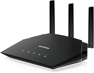 Маршрутизатор NETGEAR Nighthawk WiFi 6 (RAX36) – Функции безопасности, беспроводная скорость AX3000 3 Гбит/с – Двухдиапазонный гигабитный интернет-маршрутизатор – Покрытие 2000 кв. футов, 25 устройств – Встроенный VPN, USB 3.0, игровые возможности
