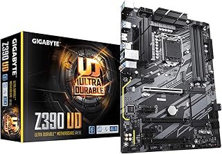Материнская плата GIGABYTE Z390 UD (LGA 1151 (300 Series) Intel Z390 SATA 6Gb/s ATX Intel для майнинга криптовалют с декодированием выше 4G, 6 слотов PCIe)
