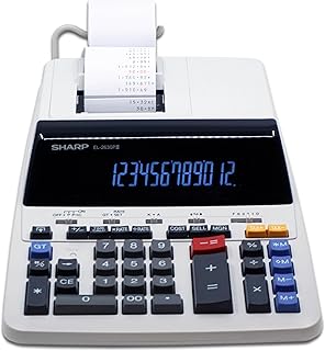 Функциональный калькулятор Sharp ELECTRONICS (EL2630PIII), белый, 8 7/8 x 12 7/8 дюймов.