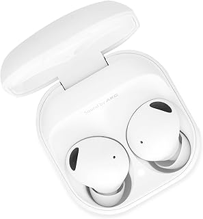 Беспроводные Bluetooth-наушники SAMSUNG Galaxy Buds2 Pro — белые.