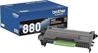 Оригинальный картридж Brother Super High Yield Toner, TN880, сменный черный тонер, ресурс до 12 000 страниц, картридж для пополнения запасов Amazon Dash.