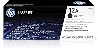 Черный тонер-картридж HP 12A | Совместим с принтерами HP LaserJet серий 1010, 1020, 3015, 3020, 3030, 3050; HP LaserJet MFP серий M1005, M1319 | Q2612A