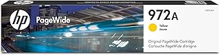 Желтые чернильные картриджи HP 972A PageWide для принтеров HP | Совместимы с сериями принтеров: 452, 477, 552dw, 577 | L0R92AN
