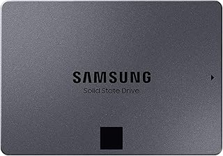 SAMSUNG 870 QVO SATA III SSD 1 ТБ 2,5" внутренний твердотельный накопитель, модернизация памяти и хранилища для настольных ПК или ноутбуков для ИТ-специалистов, создателей контента и обычных пользователей, MZ-77Q1T0B