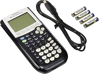Графический калькулятор Texas Instruments TI-84 Plus, черный.