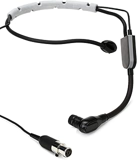 Конденсаторный микрофон Shure SM35 Performance для гарнитуры громкой связи, разъем TQG для использования с беспроводными системами — поясной передатчик продается отдельно (SM35-TQG)