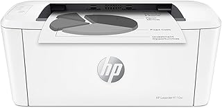 Беспроводной черно-белый принтер HP LaserJet M110w, высокая скорость печати, простая настройка, мобильная печать, идеально подходит для небольших команд.