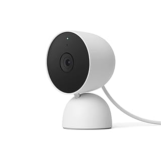 Внутренняя камера видеонаблюдения Google Nest 1080p (проводная) — 2-е поколение — Snow