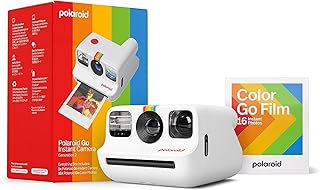 Фотоаппарат Polaroid Go Generation 2 — мини-камера мгновенной печати + комплект пленки (16 фотографий в комплекте) — белый (6282)