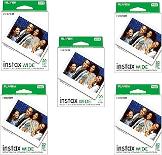 Фотопленка для моментальной съемки Fujifilm Instax Wide 210 200 100 300, упаковка из 5 штук.