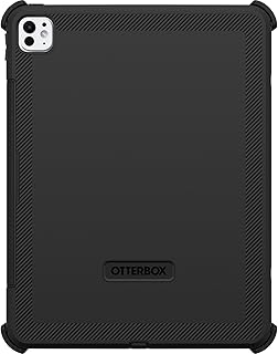 Чехол OtterBox Defender Series для iPad Pro 13 дюймов (M4) (2024) — ЧЕРНЫЙ, прочный, долговечный, многослойная защита (поставляется в полиэтиленовом пакете, идеально подходит для корпоративных клиентов)