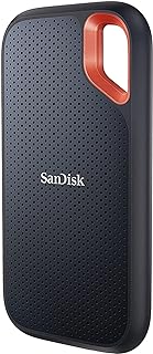 SanDisk 1TB Extreme Portable SSD - скорость до 1050 МБ/с, USB-C, USB 3.2 Gen 2, защита от воды и пыли IP65, обновленная прошивка - внешний твердотельный накопитель - SDSSDE61-1T00-G25