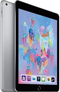 Планшет Apple iPad с Wi-Fi, 128 ГБ, цвет «космический серый» (модель 2018 года) (восстановленный).