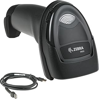 Сканер штрихкодов Zebra DS2208-SR с USB-кабелем, сканер 1D/2D изображений, общего назначения, ТОЛЬКО сканер, ручной, стандартный диапазон, проводной
