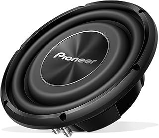 Сабвуфер Pioneer A-Series TS-A2500LS4 10 дюймов – максимальная мощность 1200 Вт, низкопрофильная конструкция, глубокие басы в ограниченном пространстве.