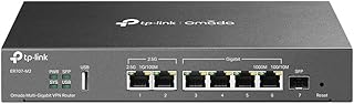 TP-Link ER707-M2 | Многогигабитный VPN-маршрутизатор Omada | Два порта WAN 2,5 Гбит/с | Высокая пропускная способность сети | Межсетевой экран SPI | Интеграция с Omada SDN | Балансировка нагрузки | Защита от молнии