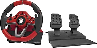 Руль Nintendo Switch Mario Kart Racing Wheel Pro Deluxe от HORI, USB - официально лицензирован Nintendo.