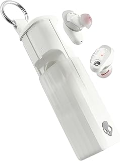 Беспроводные наушники Skullcandy Method 360 ANC, звук от Bose, Bluetooth, высококачественное шумоподавление, до 40 часов работы от батареи, защита от пота и воды, микрофон для iPhone и Android - Bone