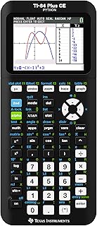 Графический калькулятор Texas Instruments TI-84 Plus CE с цветным отображением, черный.