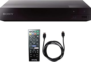 Blu-ray-плеер Sony BDP-S1700 для потокового воспроизведения с высокоскоростным HDMI-кабелем длиной 1,8 метра.